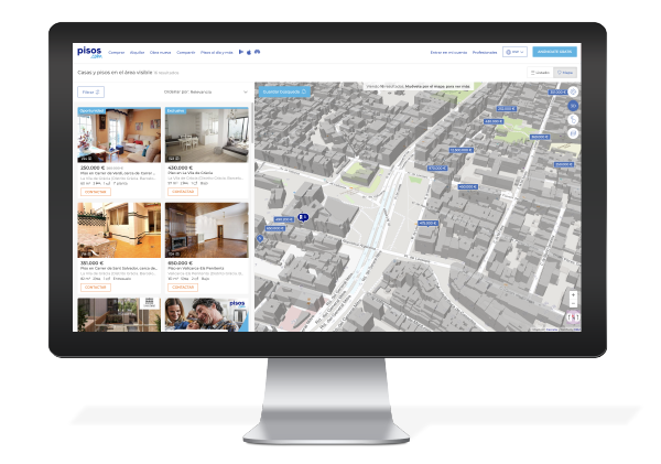 pisos.com mapa immobiliario